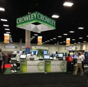 Crowley's finished product, ARMA Booth 1621, was the result of much teamwork and served as an easy access showcase to twelve scanning systems. 
