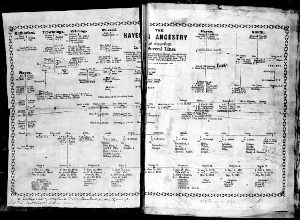 Hayes Family Tree - digitizing collections