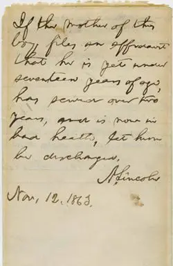 abraham-lincoln-note