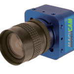The MACHCAM 71MP machine vision camera is available as both an RGB color model and a monochrome model.