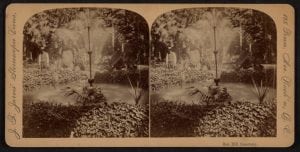 Oak Hill Cemetery Stereoscopic cards
