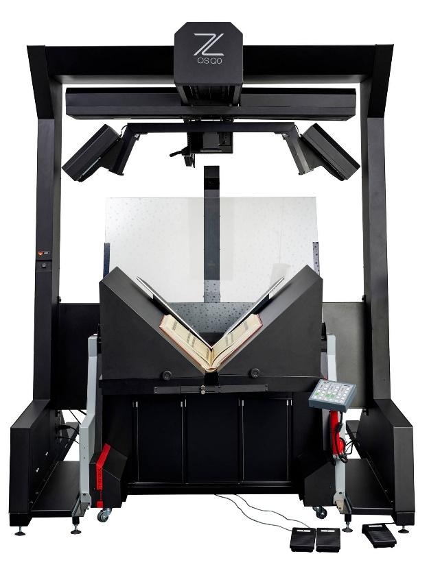 Zeutschel OS Q V Overhead Scanner