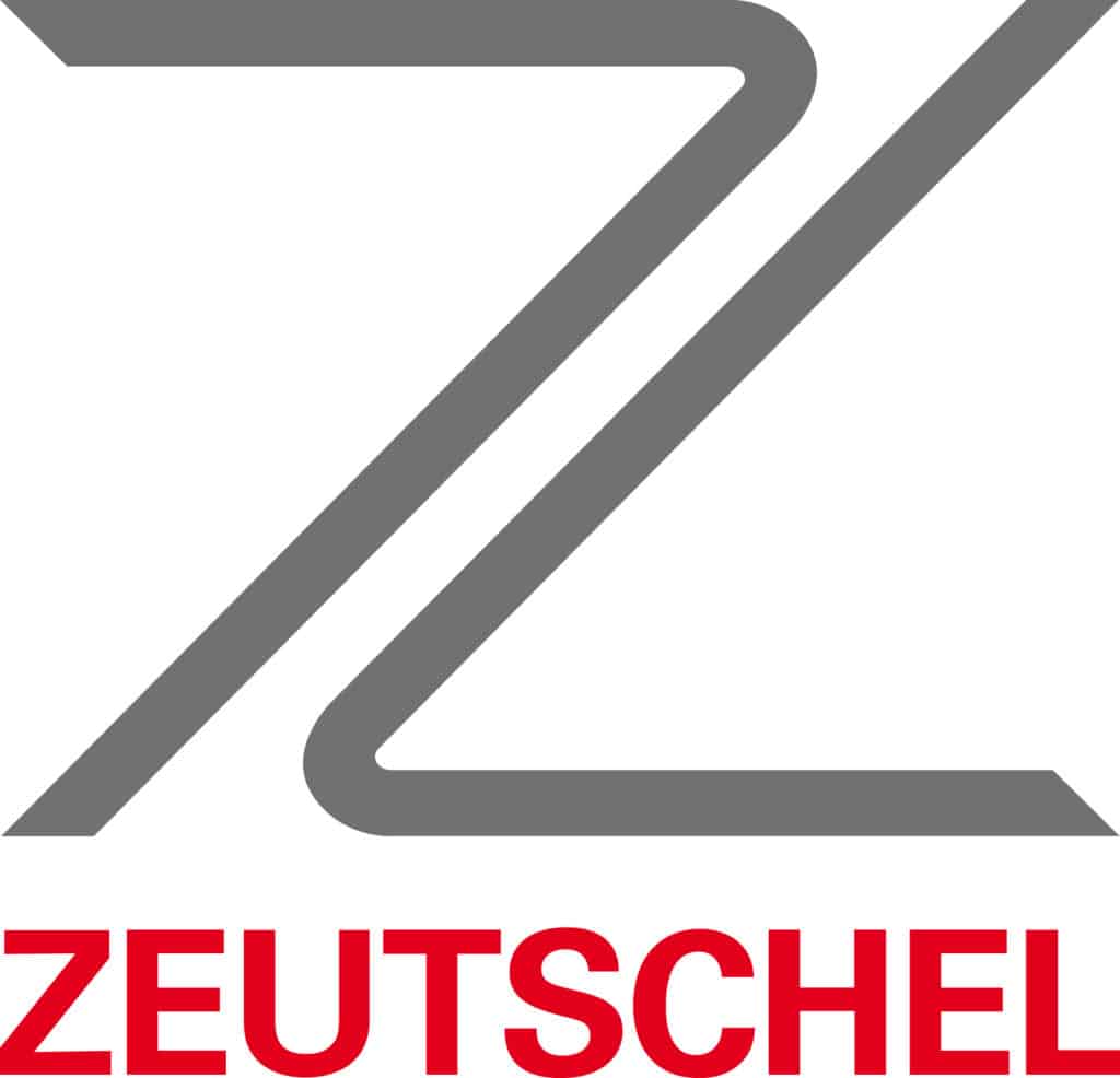 Zeutschel logo. Manufacturer of the chrome book copier