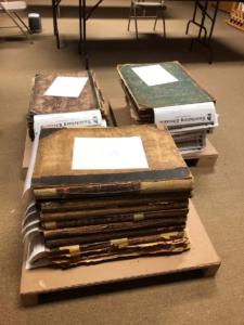 stack of books