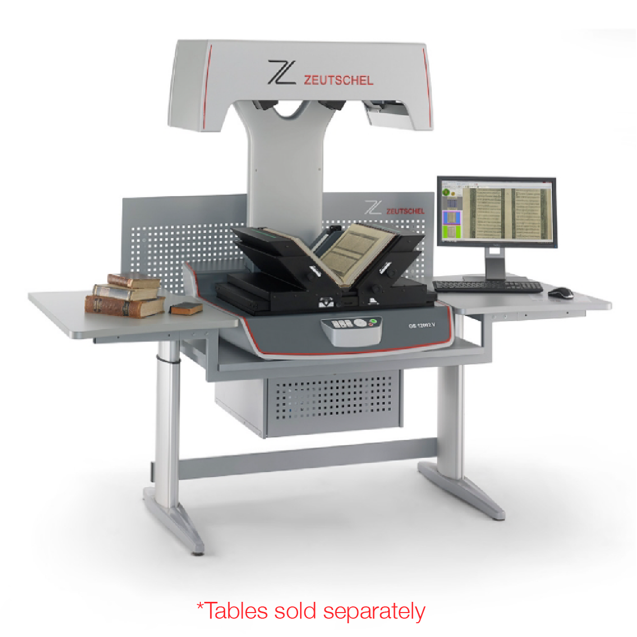 Zeutschel 12002 V Shaped Book Scanner