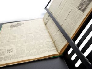 Close side view of os scanner