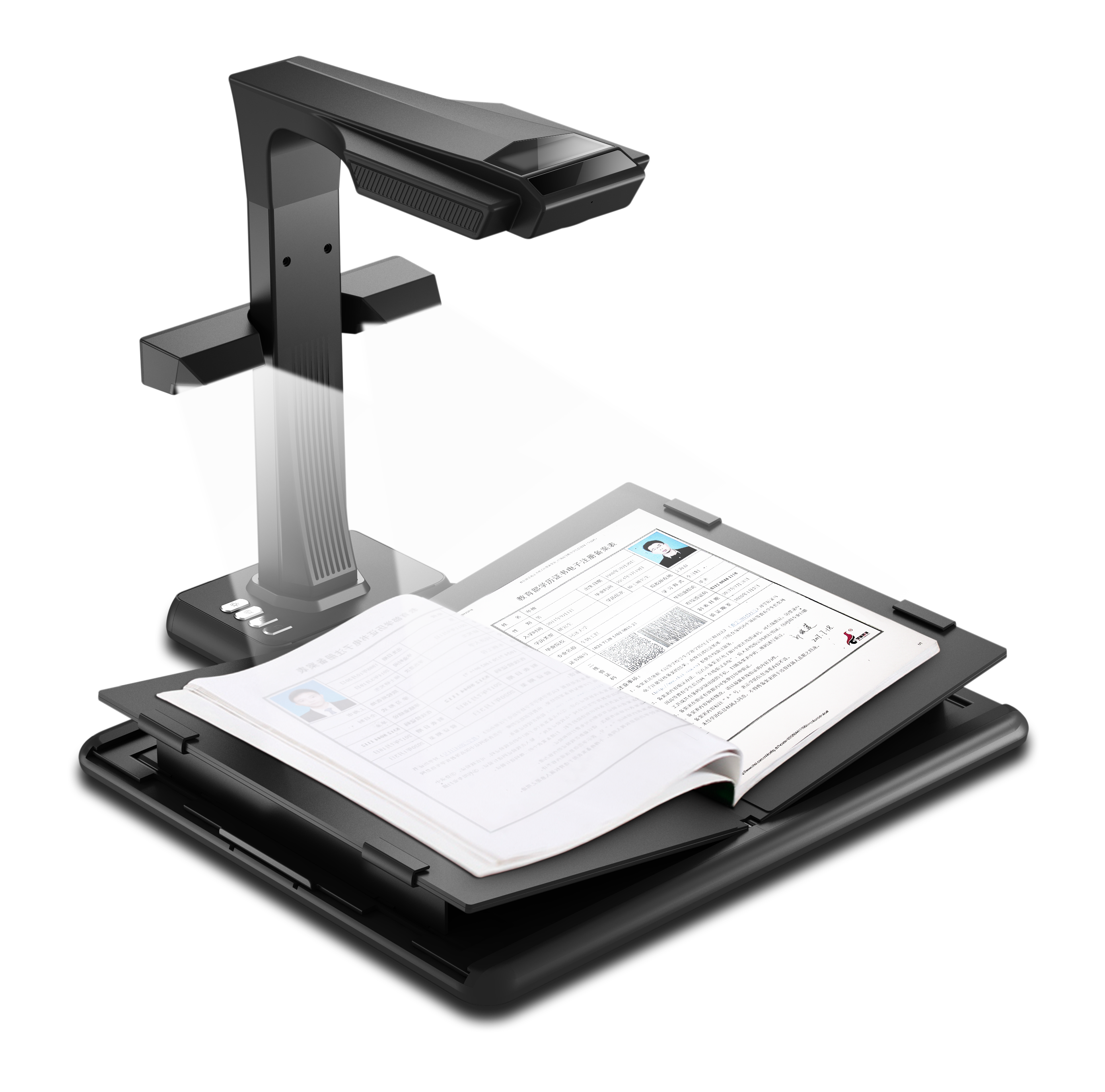 Overhead Document Scanner, Overhead Book Scanner