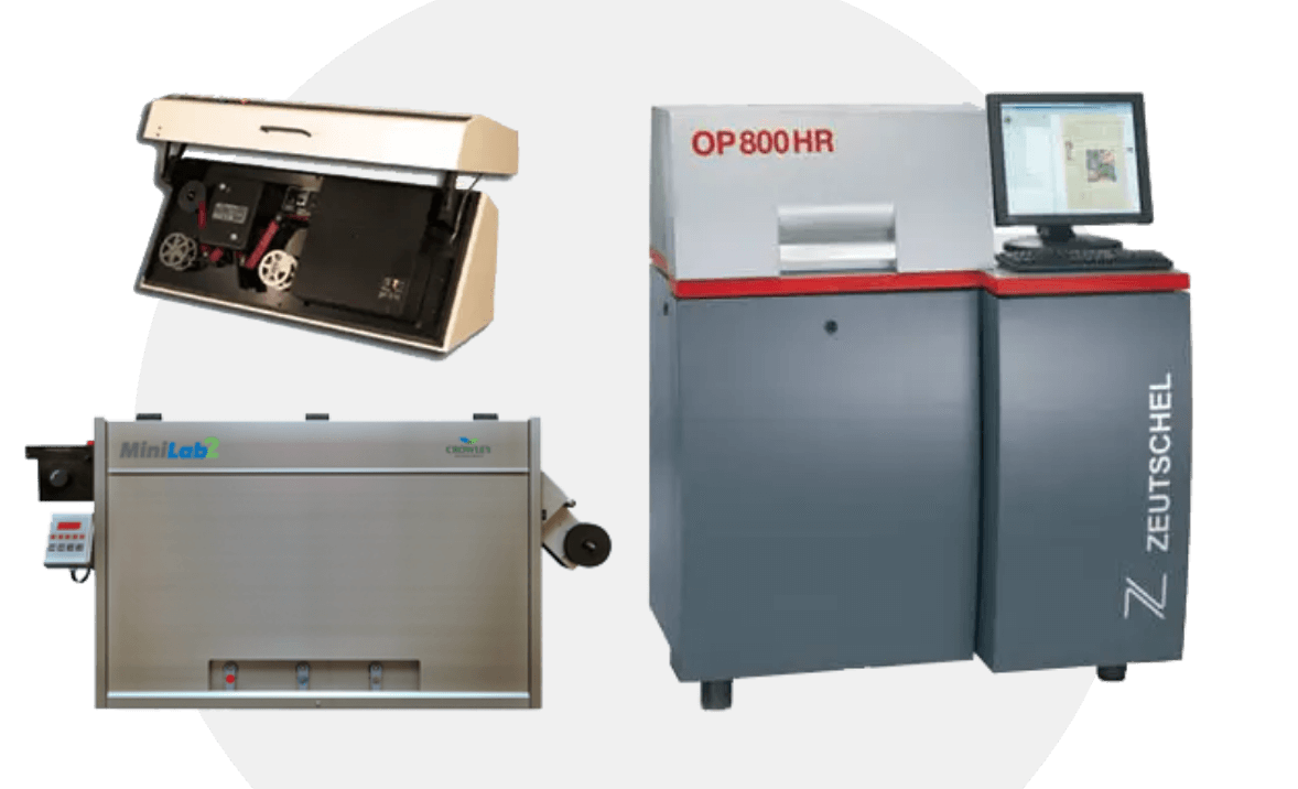 Industry-leading Microfilm Scanners and Microfilm Readers